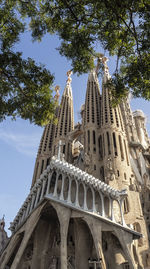 Low angle view of a temple