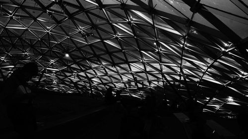 Low angle view of ceiling