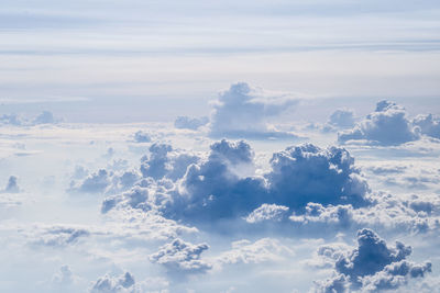 Low angle view of clouds in sky