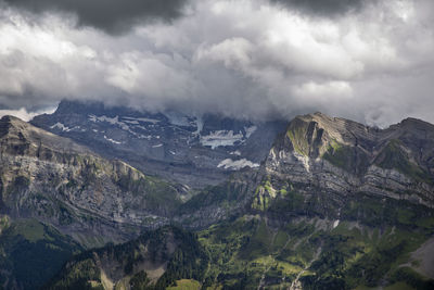 Panoramic view of landscape against sky