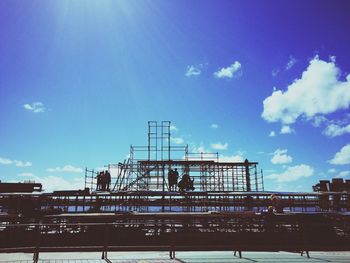 Built structure against clear sky