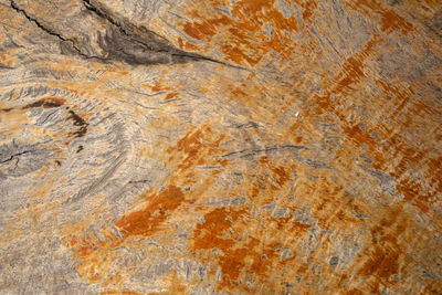 Full frame shot of rock formation