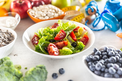 Close-up of food in plate