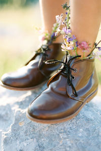 Close-up of shoes