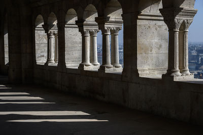 Interior of historic building