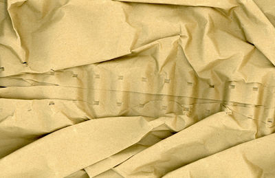 Full frame shot of crumpled textile