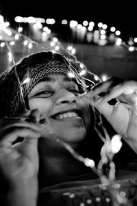 Portrait of a smiling girl