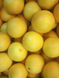 Full frame shot of oranges