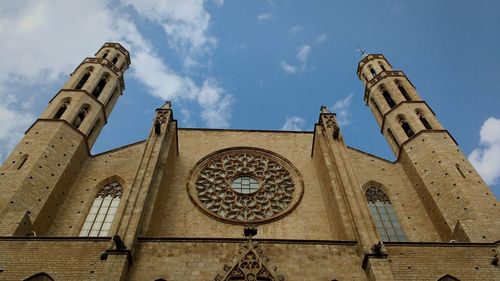 Low angle view of cathedral against sky