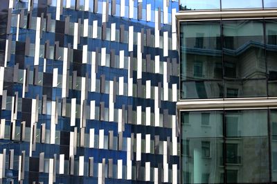 Low angle view of modern building
