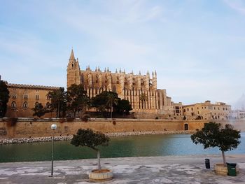 View of historical building against sky