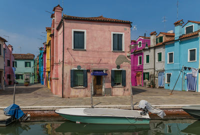 View of buildings in city