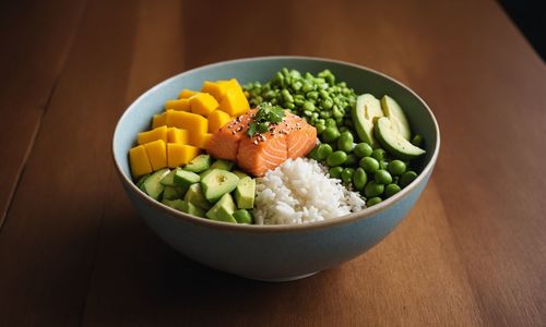 Close-up of food in bowl on table