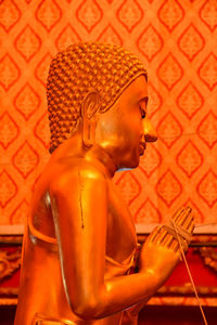 Statue of buddha in temple