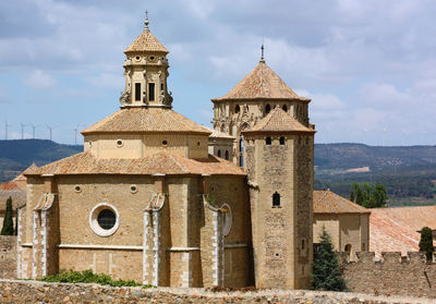 View of old building against sky