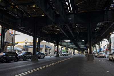 View of bridge in city