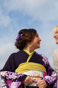 Portrait of young woman