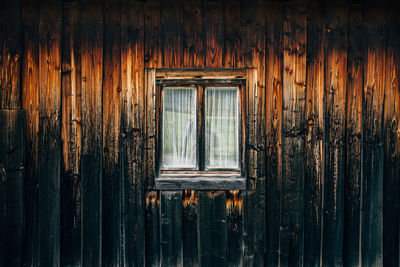 Close-up of old building