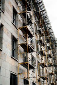 Low angle view of building against sky