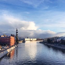 River with buildings in background