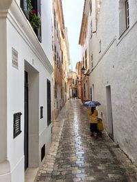 View of city street