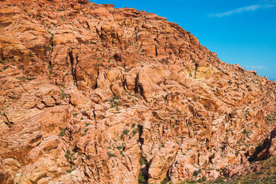 Red rock canyon near las vegas, nevada. views from red rock canyon, nevada. rocky desert landscape 