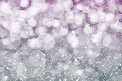 Full frame shot of snowflakes