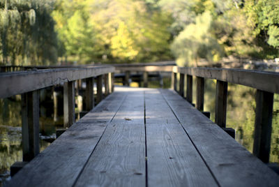 Low down on the crooked bridge