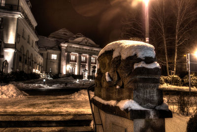 View of building at night