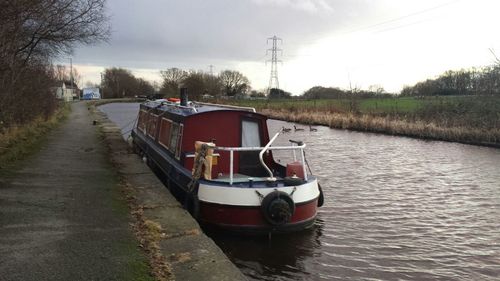 Boats in river