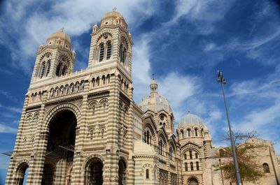 Low angle view of cathedral against sky