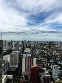 Cityscape against sky