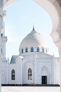 Low angle view of church