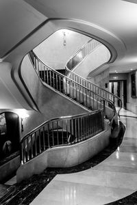 Staircase in building