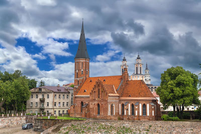 Church of vytautas the great is a roman catholic church in the old town of kaunas, lithuania