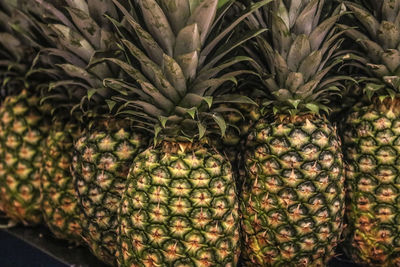 Full frame shot of fruits for sale in market