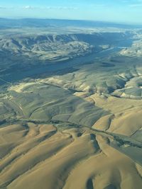 Aerial view of landscape