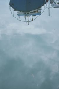 Reflection of clouds in water