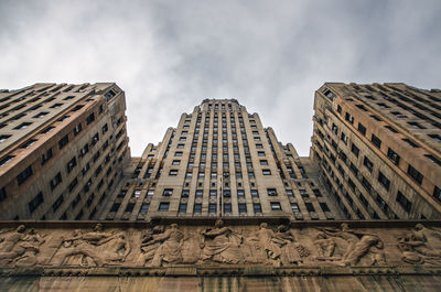 Low angle view of building against sky