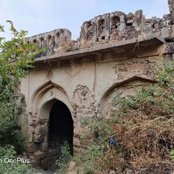 Low angle view of old building