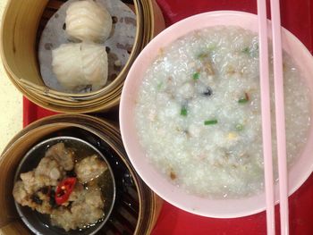 Close-up of food in bowl