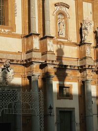 Exterior of historic building