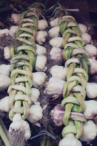 Close-up of food in market