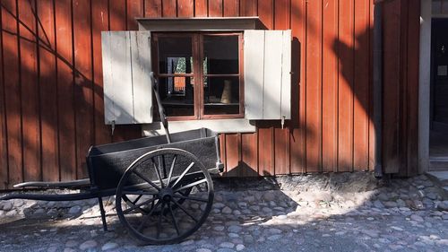 Entrance of old building