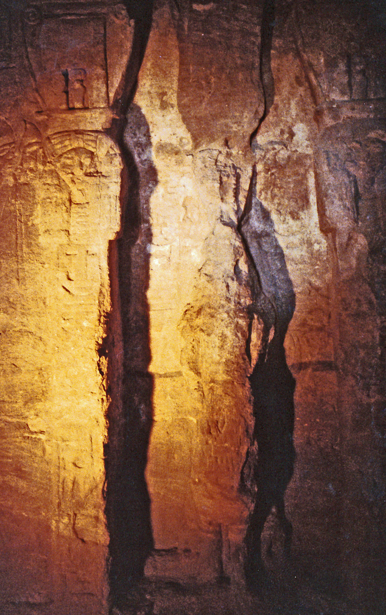 Interior of temple