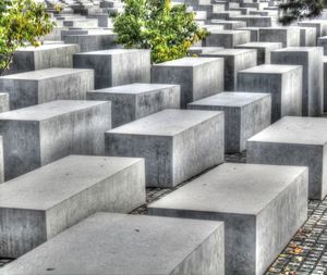 View of cemetery