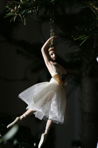 Midsection of woman dancing