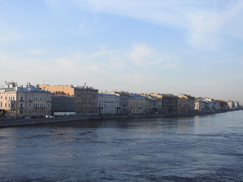 Buildings at waterfront