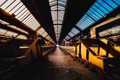 Abandoned railroad station