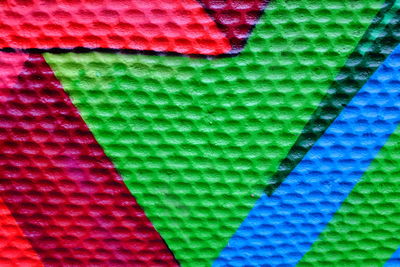 Full frame shot of multi colored pattern